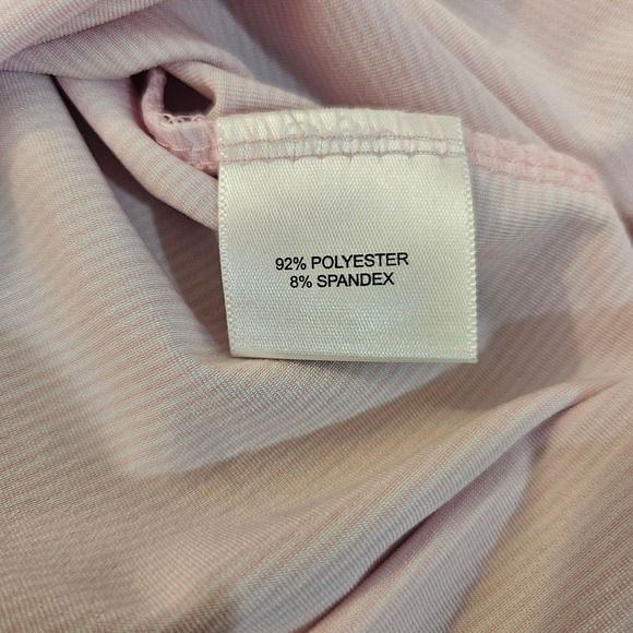 Peter Millar Summer Comfort XXL Pink Striped Golf Polo Shirt Short Sleeve - Picture 5 of 7